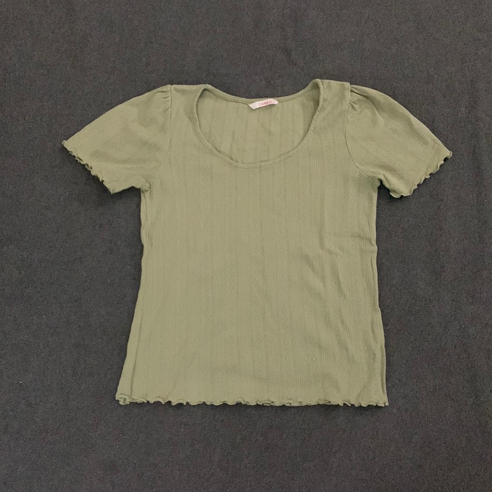 Camaïeu Short Sleeve Shirt - Women’s Small